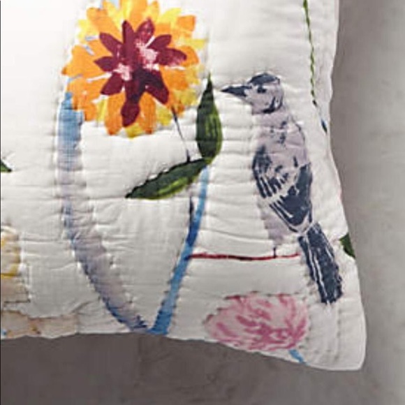 Anthropologie Garden Chinoiserie Euro Shams - Picture 2 of 8